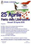 25 APRILE 2019:  FESTA DELLA LIBERAZIONE