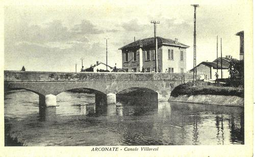 ponte sul canale Villoresi nei pressi di Quadro Sant'Antonio