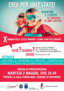 EROI PER UN'ESTATE: PRESENTAZIONE DEL CENTRO RICREATIVO ESTIVO 2017