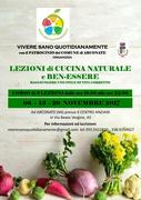 LEZIONI DI CUCINA NATURALE E BEN-ESSERE
