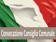 CONVOCAZIONE DEL CONSIGLIO COMUNALE PER VENERDI' 16 FEBBRAIO, ALLE ORE 21