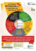 SETTIMANA MONDIALE PER LA RIDUZIONE DEL SALE 12 -18 MARZO - IL SALE ... POCO MA BUONO
