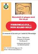 FIBROMIALGIA ...NON SIAMO SOLI!