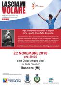 LASCIAMI VOLARE - 22 NOVEMBRE 2018 - ore 20:30