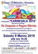 ARRIVA IL FAVOLOSO CARNEVALE 2019