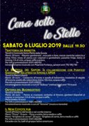 L’ESTATE ARCONATESE INIZIA CON LA  TRADIZIONALE CENA SOTTO LE STELLE 