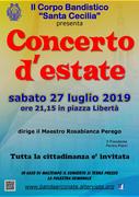 LA BANDA IN CONCERTO PER LA PATRONALE - SABATO 27 LUGLIO