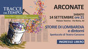 STORIE DI LOMBARDIA E DINTORNI - SABATO 14 SETTEMBRE - PALAZZO TAVERNA