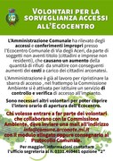VOLONTARI PER IL CONTROLLO DEGLI ACCESSI ALL'ECOCENTRO COMUNALE