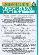 APRI UNA NUOVA IMPRESA AD ARCONATE? IL COMUNE GARANTISCE INCENTIVI FISCALI SU COSAP E TARI