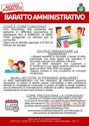 PUBBLICATO L'AVVISO PER LA PRESENTAZIONE DI DOMANDE VOLTE A FRUIRE DEL BARATTO AMMINISTRATIVO: SCADENZA 30 GIUGNO 2020
