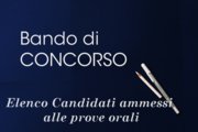 CONCORSO PUBBLICO, PER ESAMI, PER LA COPERTURA DI N. 2 POSTI DI ISTRUTTORE TECNICO GEOMETRA- CATEGORIA C - CANDIDATI AMMESSI ALLA PROVA ORALE