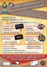 TORNA LA FESTA DELLA BIRRA: da giovedì 2 a domenica 5 settembre!