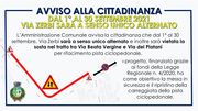 RIFACIMENTO PISTA CICLOPEDONALE DI VIA ZERBI: SENSO UNICO ALTERNATO DAL 1° AL 30 SETTEMBRE