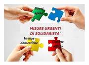 UN AIUTO DAL COMUNE: MISURE URGENTI DI SOSTEGNO