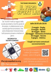 IL FARO SPORT LAB« - IL LABORATORIO PER I RAGAZZI DELLA SCUOLA SECONDARIA