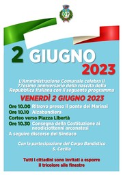 2 GIUGNO 2023 