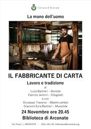 IL FABBRICANTE DI CARTA
