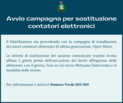 CAMPAGNA SOSTITUZIONE CONTATORI ELETTRONICI