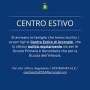 CENTRO ESTIVO