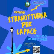 STRANOTTURNA PER LA PACE