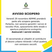 AVVISO SCIOPERO