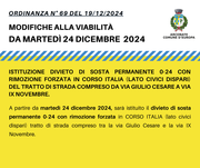 MODIFICHE ALLA VIABILITA'