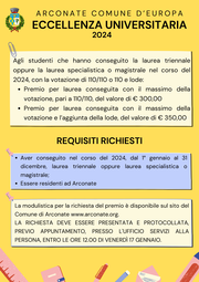 ECCELLENZA UNIVERSITARIA 2024