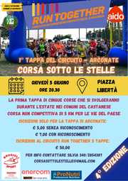 RUN TOGETHER - CORSA SOTTO LE STELLE