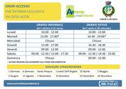 ORARIO INVERNALE ECOCENTRO