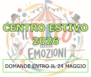 CENTRO ESTIVO 2026: SONO APERTE LE ISCRIZIONI PER INFANZIA, PRIMARIA E SECONDARIA DI PRIMO GRADO