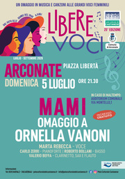 Libere Voci: 25° edizione con Mami, un omaggio a Ornella Vanoni