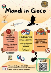 Mondi in gioco in biblioteca